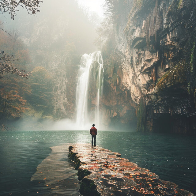 Yoga De La Naturaleza: Sonidos De Cascada Para Ejercicios Conscientes
