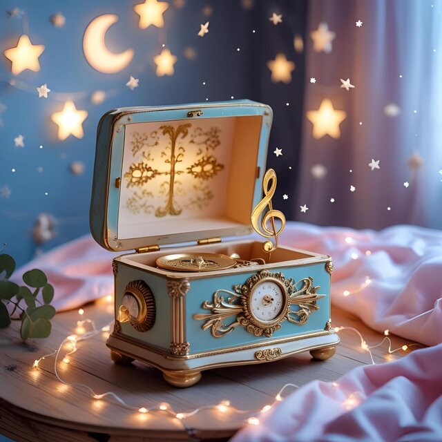 Whispers of the Music Box: 35 Lullabies for Peaceful Sleep