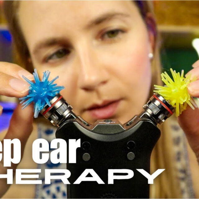 ASMR Deep Ear Therapy with The Tascam Mic