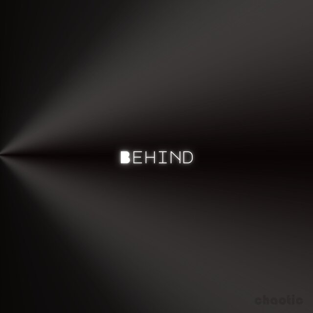behind