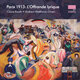 Cover art for album Paris 1913: L'offrande lyrique by Claire Booth, Andrew Matthews-Owen