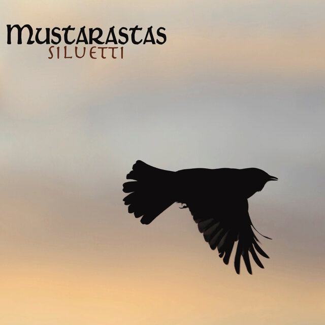 Cover art for album Siluetti by Mustarastas
