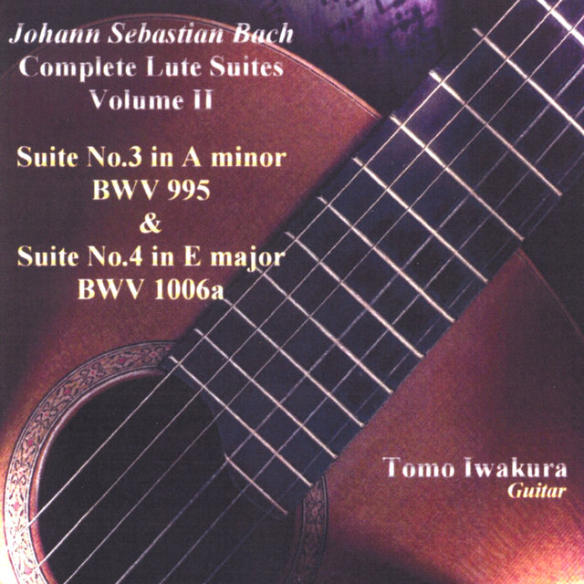 Cover art for album Bach:Complete Lute Suites II by Tomo Iwakura