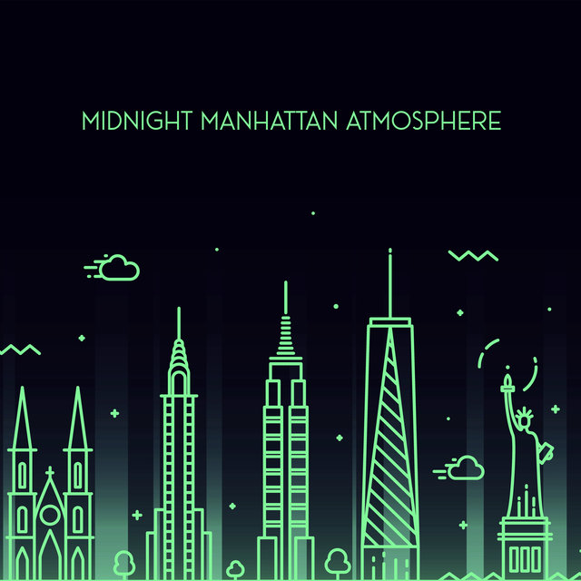 Midnight Manhattan Atmosphere – Classic Urban Jazz Music