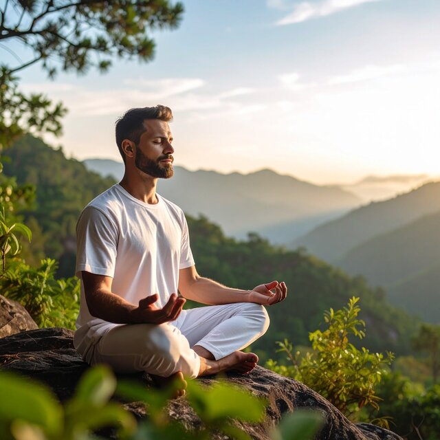 Sonidos Lofi Para La Meditación Para Una Mente En Calma