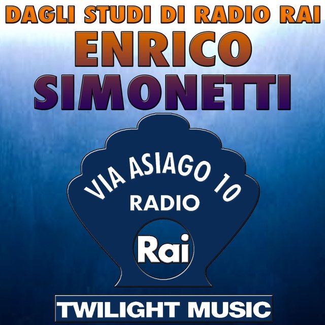 Dagli studi di Radio Rai: Enrico Simonetti (Via Asiago 10, Radio Rai)