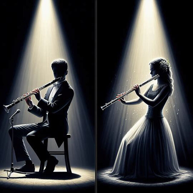 Clarinettes flutes solo 1