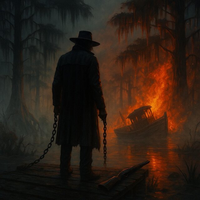 Bayou Chains & Whiskey Flames Southern Gothic Outlaw Folk Tales