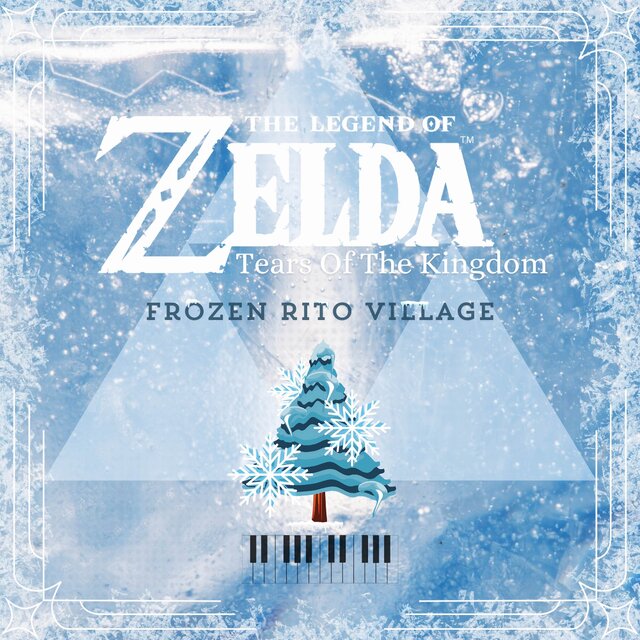 Frozen Rito Village (From: "The Legend Of Zelda Tears Of The Kingdom")