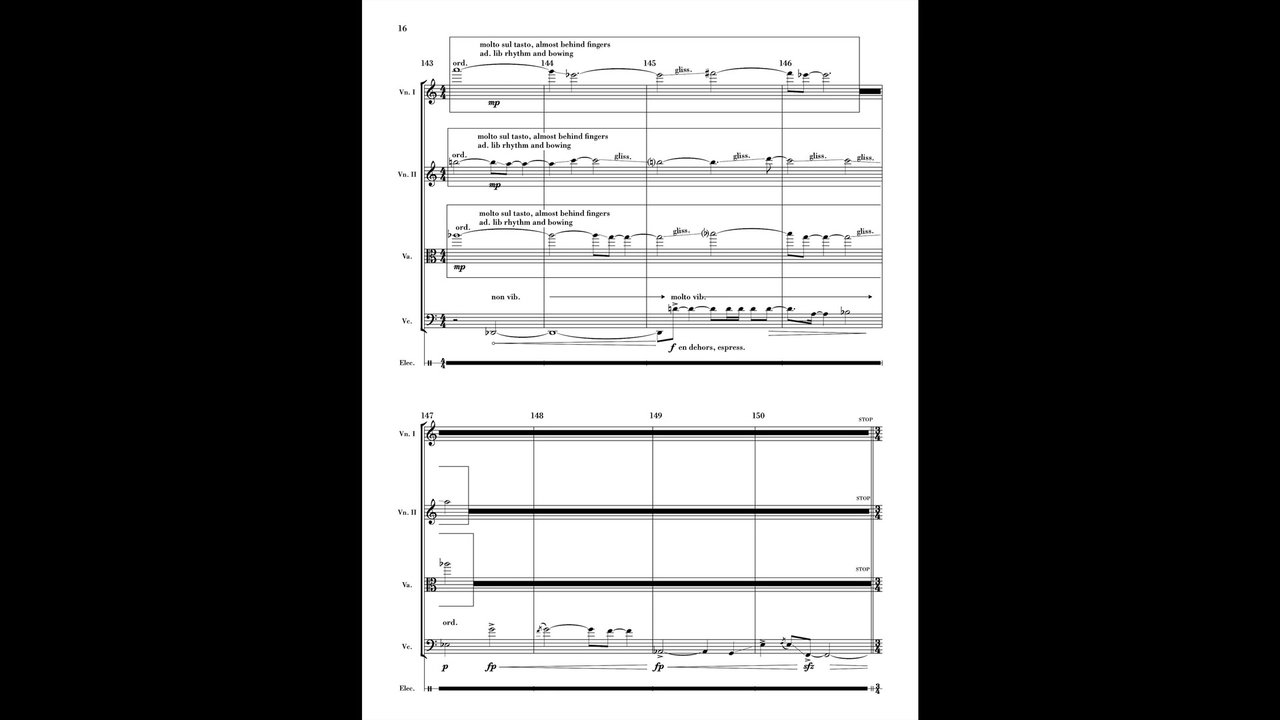 Ivory Wave for String Quartet and Electronics (Original Motion Picture Soundtrack)
