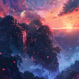 Dusk's Soft Harmony