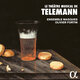 Cover art for album Le théâtre musical de Telemann by Ensemble Masques, Olivier Fortin