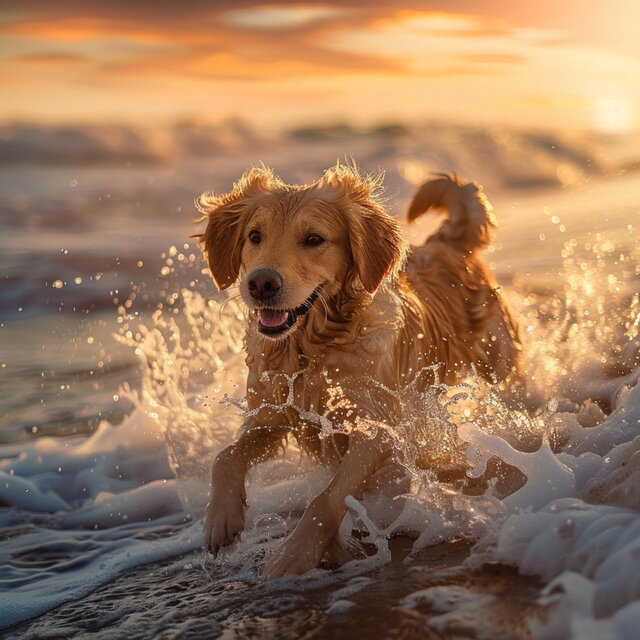 Calmante Oceánico Para Mascotas: Ambiente Tranquilo Del Mar