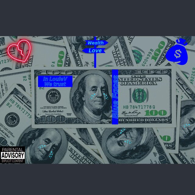 Blue faces