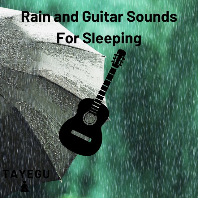 Rain and Guitar Sounds For Sleeping 1 Hour Relaxing Ambient Yoga Meditation Sound For Sleep or Study