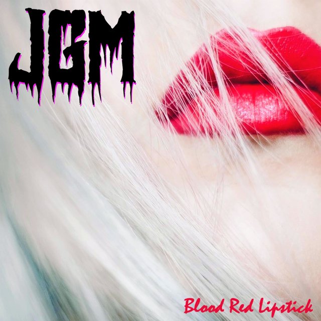 Blood Red Lipstick