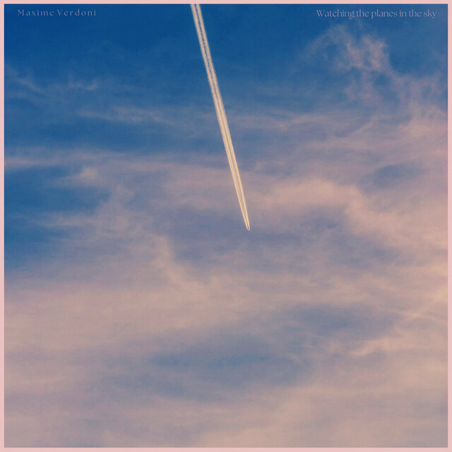 Watching the planes in the sky