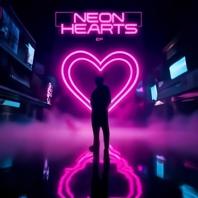 Neon Hearts