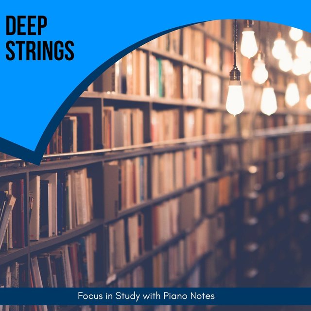 Deep Strings - Focus In Study With Piano Notes