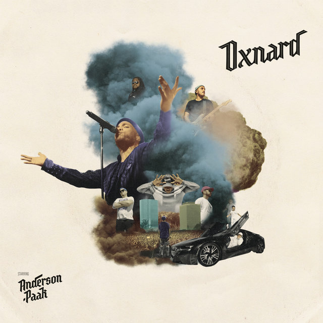 Cover art for album Oxnard by Anderson .Paak