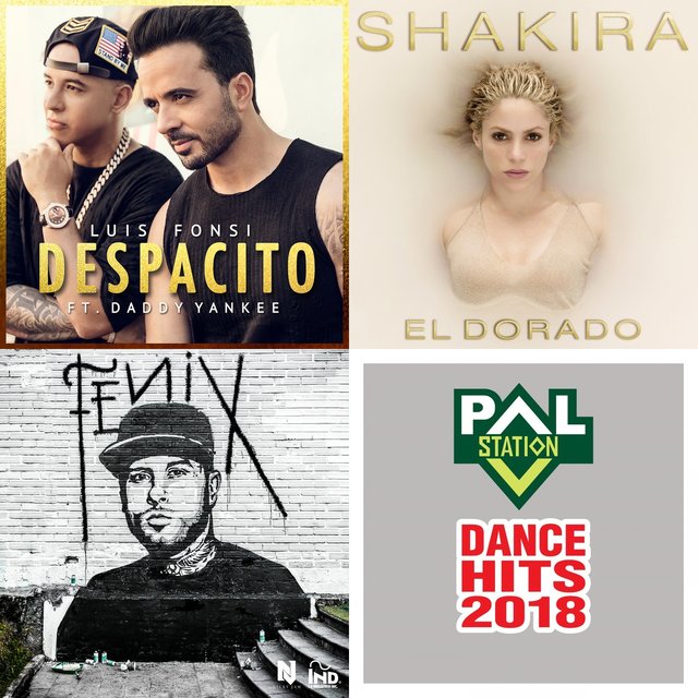 Cover art for album Los Mejores Temas de 2017 (Hasta Ahora) by TIDAL