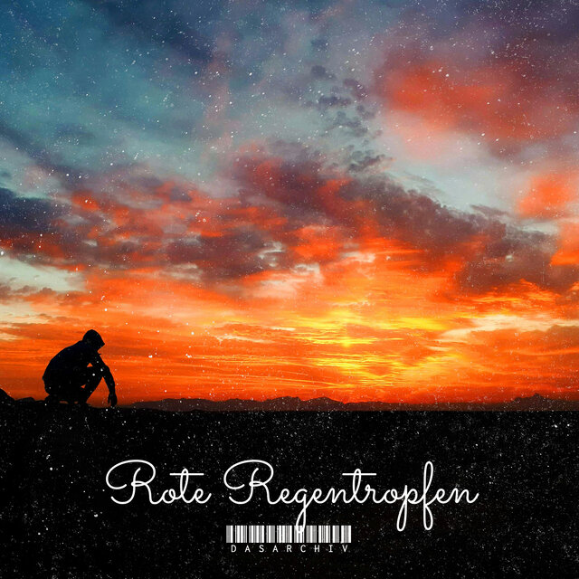 Rote Regentropfen