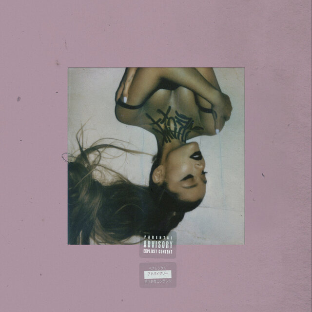 Cover art for album thank u, next by Ariana Grande