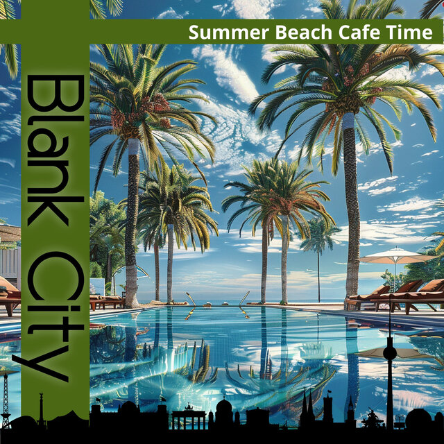 Summer Beach Cafe Time