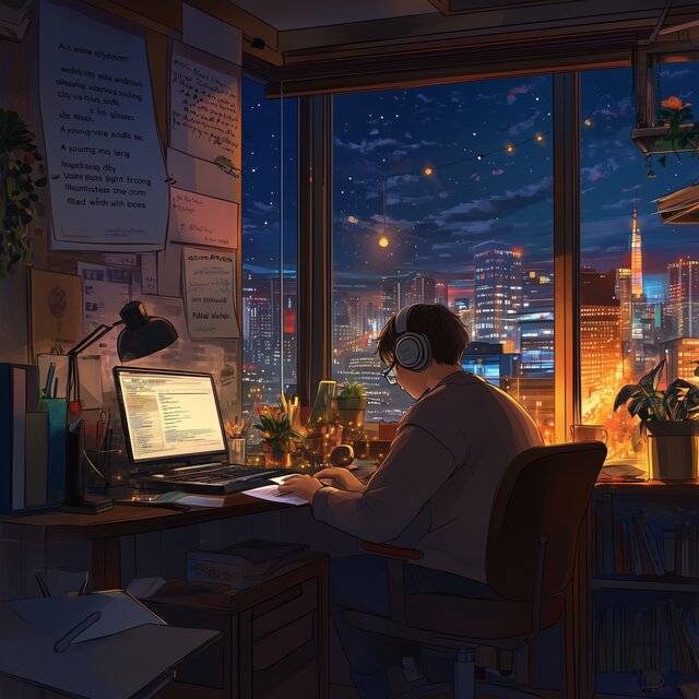 Lo -fi music to help you study - for long hours of work