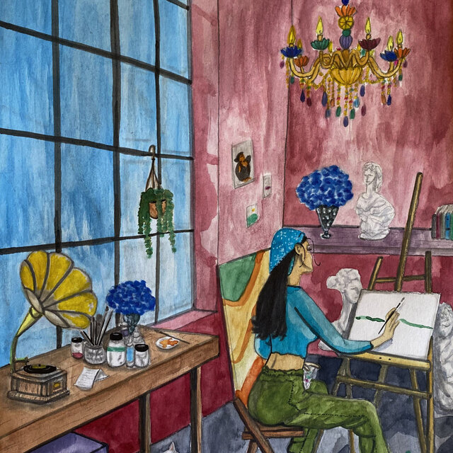 El Estudio De La Artista
