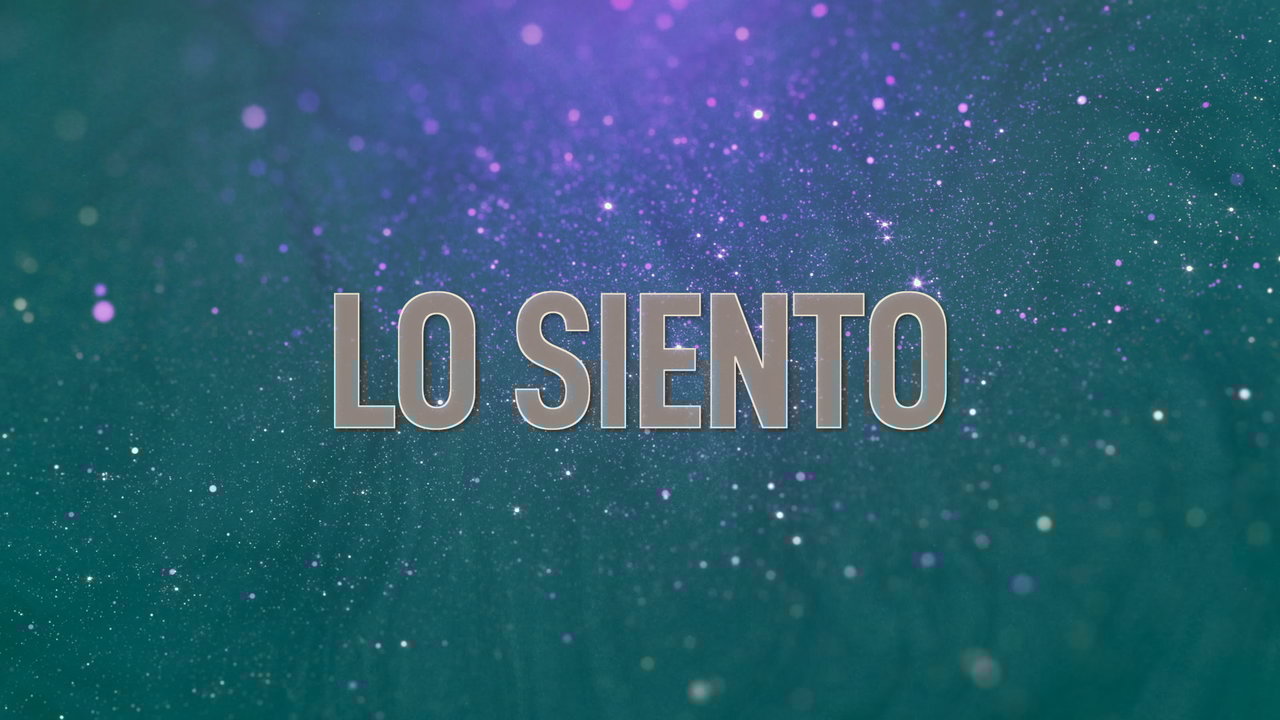 Lo Siento