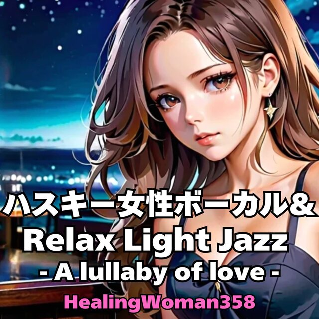 Husky female vocal and Relax light jazz -A lullaby of love-