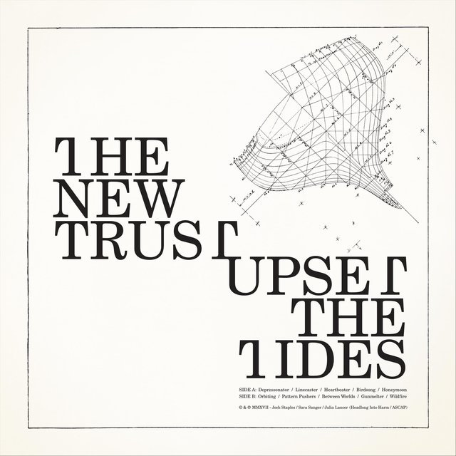 Cover art for album Upset the Tides by The New Trust
