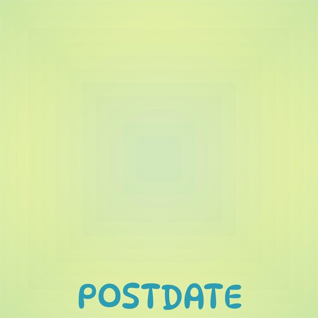 Postdate