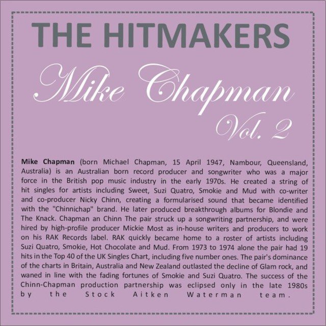 Hits of Mike Chapman, Vol. 2