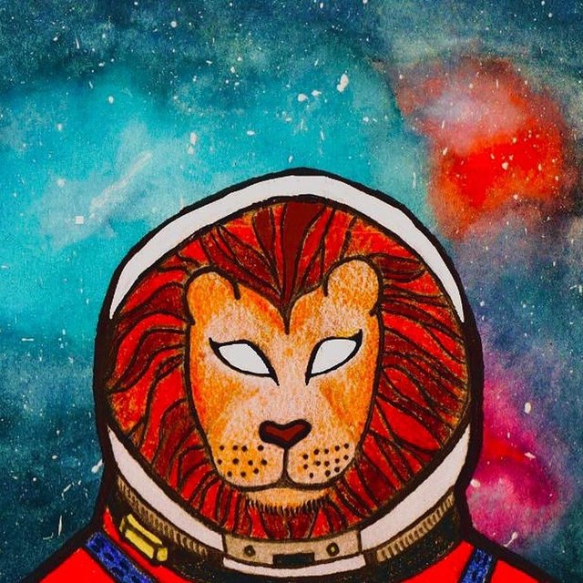 Leon En La Luna