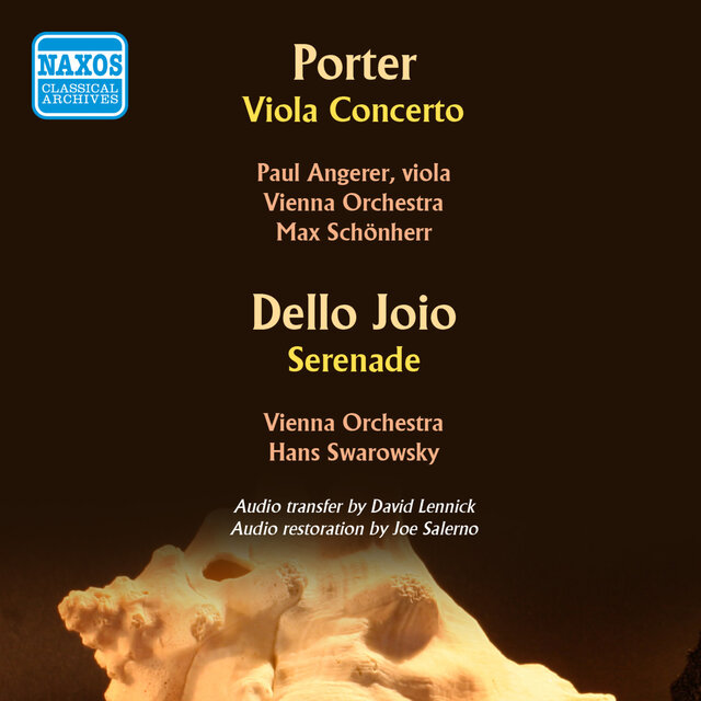 Porter: Concerto for Viola & Orchestra - Dello Joio: Serenade