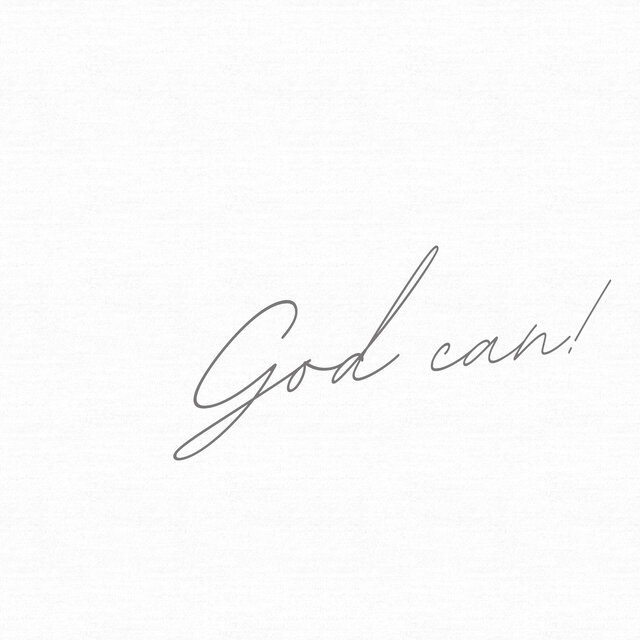 God can!