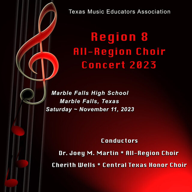 Texas Music Educators Association Region 8 Small School High School Choir 2023 (Live)