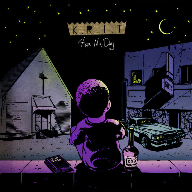 Cover art for album 4Eva N A Day by Big K.R.I.T.