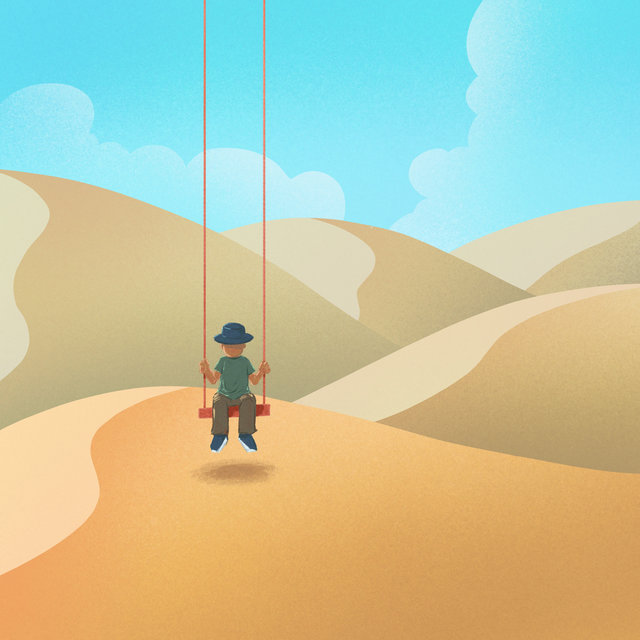 Swinging In the Sand