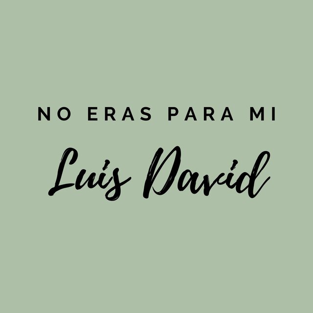 No Eras para Mi (Salsa Urbana)