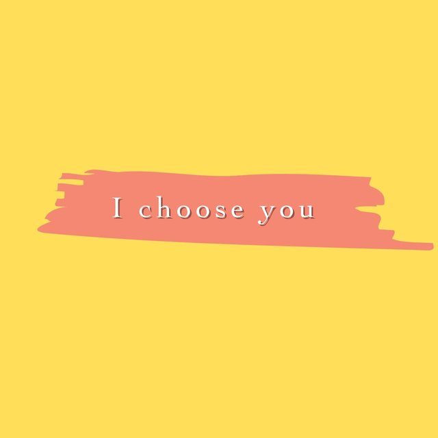 I Choose You