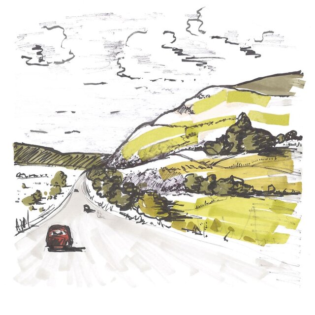 HOW TO GET TO THE HILL YOU SEE FROM THE MOTORWAY (Acoustic Versions)