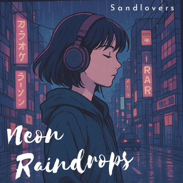 Neon Raindrops