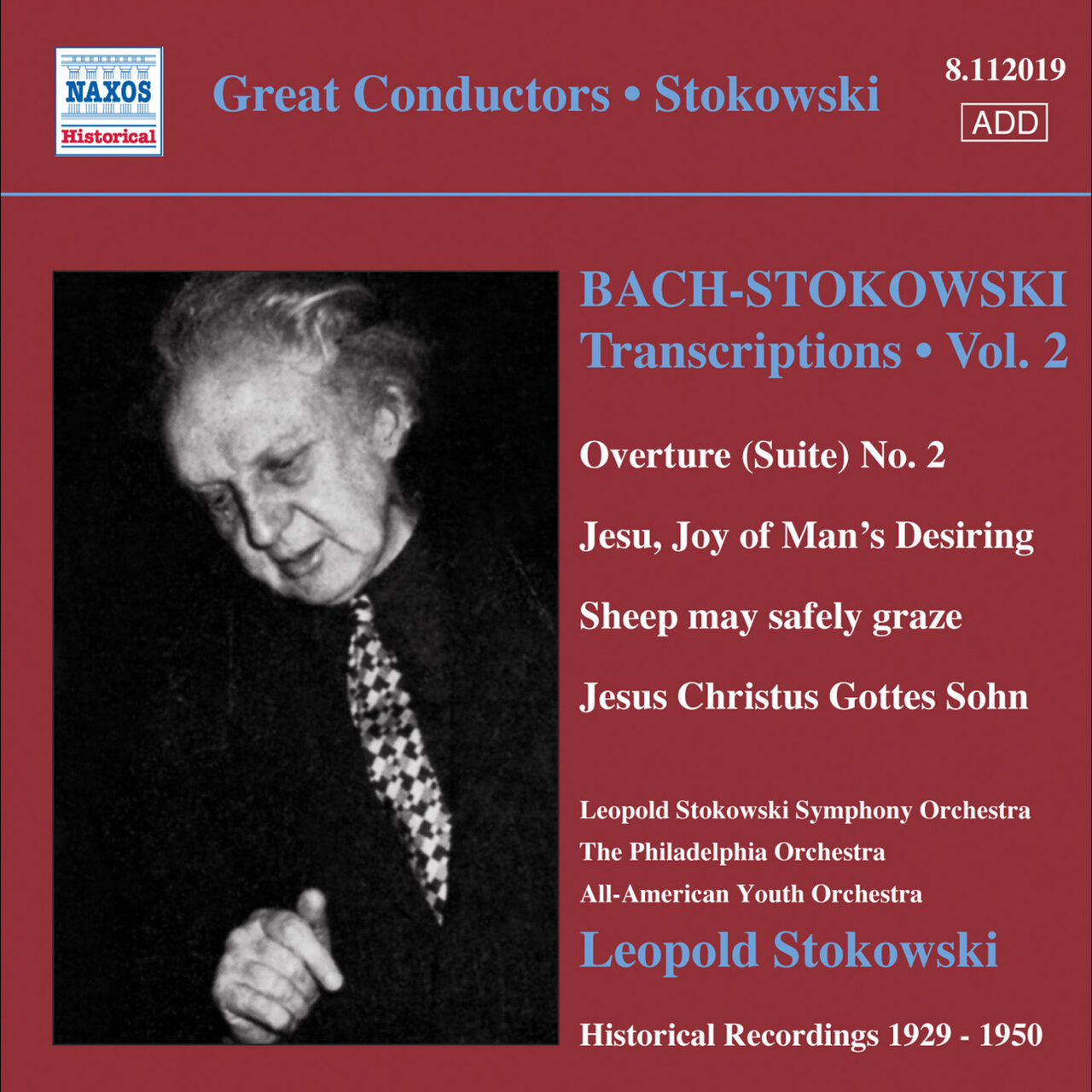 Bach, J.S.: Stokowski Transcriptions, Vol. 2 (Stokowski