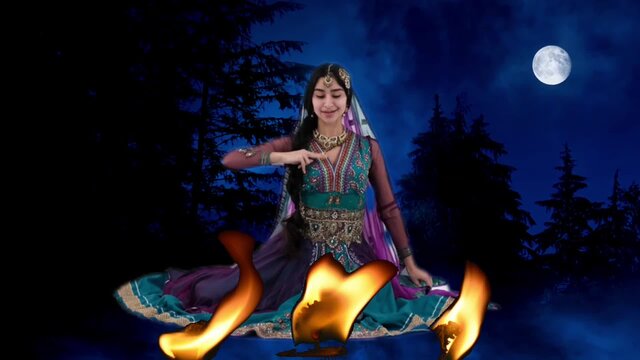 हवा अशी ही गार-गार, उतरावी धरती वरती, रति, रंभा नी शरबती (मराठी) (Lyric Video)