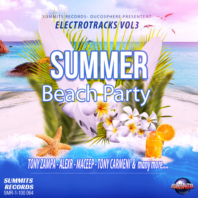 Summits Records et Ducosphere présentent Electrotracks 2021, Vol. 3 (Summer Beach Party)
