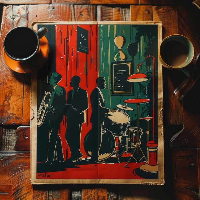 Jazz de Luxo: Um Gole de Bossa Nova na Cafetaria
