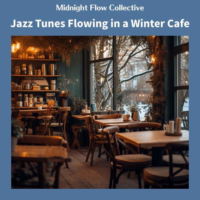 Jazz Tunes Flowing in a Winter Cafe